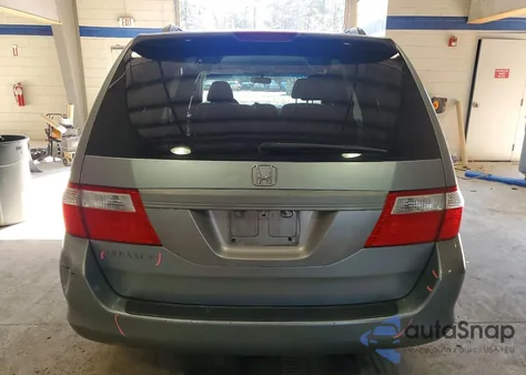 2007 Honda Odyssey Ex z USA, uszkodzony, nr VIN 5FNRL38477B029899